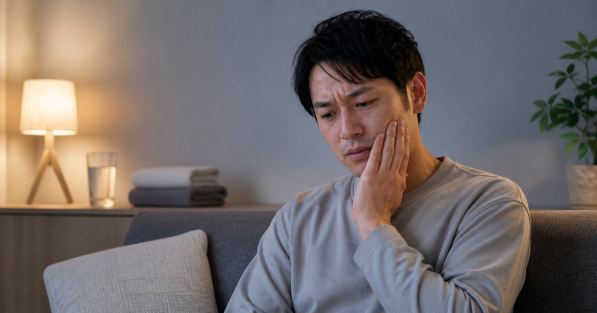 歯が何もしてないのにズキズキ痛む原因は?今夜できる応急処置も解説