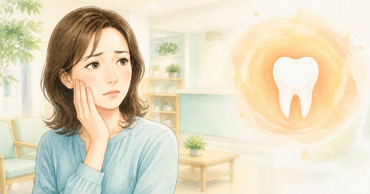 治療した歯が再び痛い原因とは？受診すべき目安と対処法を解説