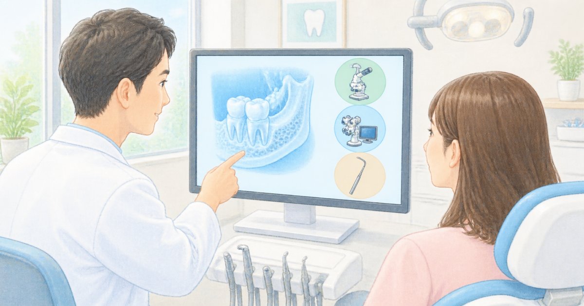 歯を抜くべきか判断するため、検査では何を見ますか？