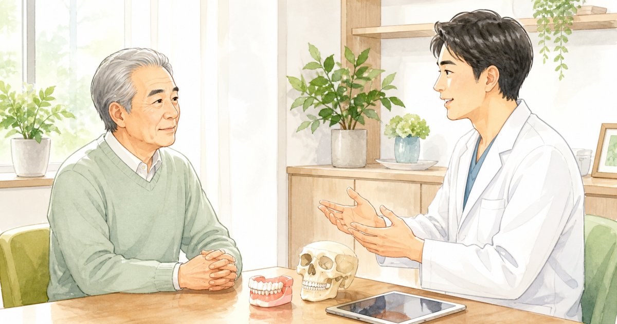 入れ歯が合わない方へ｜作り直しやインプラントなど選択肢を解説