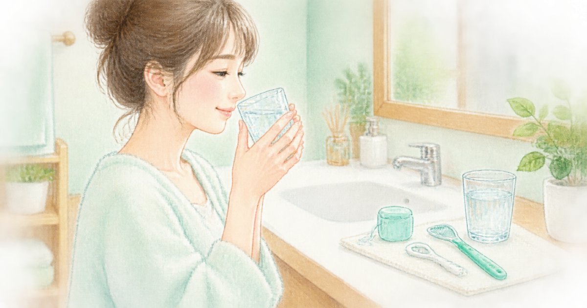 自宅でできる口臭セルフチェックの方法｜正しい手順とやってはいけない例